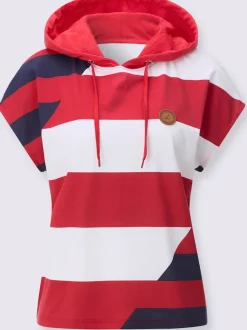 T-shirt à capuche pur coton
