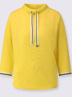 T-shirt à col montant 50% modal (tencel)