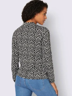 T-shirt à col montant viscose