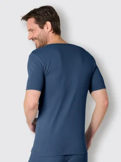 T-shirt côtes fines