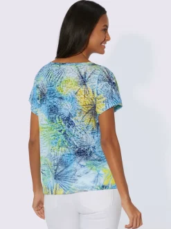 T-shirt à encolure ronde 50% coton