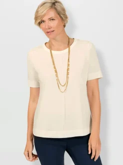 T-shirt à encolure ronde 64% coton