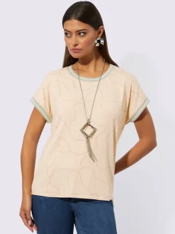 T shirt à encolure ronde et manches courtes