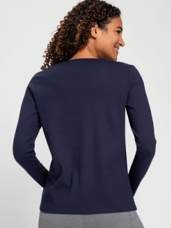T-shirt à encolure ronde qualité coton