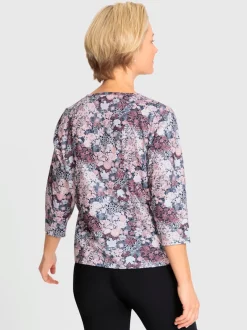T-shirt à encolure ronde qualité extensible