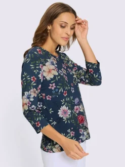 T-shirt à encolure ronde viscose