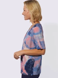 T-shirt à encolure ronde viscose
