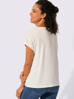 T-shirt à encolure ronde viscose (ecovero)