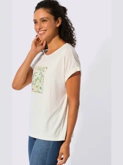 T-shirt à encolure ronde viscose (ecovero)