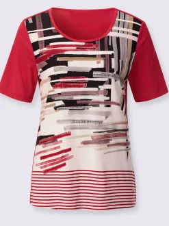 T-shirt à encolure ronde 95% viscose (ecovero)