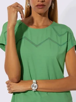 T-shirt à encolure ronde viscose (ecovero)
