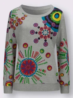 T-shirt femme à imprimé coloré