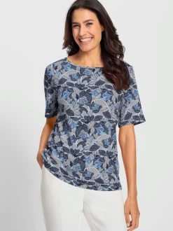 T-shirt imprimé avec viscose (ecovero)