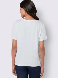 T-shirt imprimé en forme de cœur