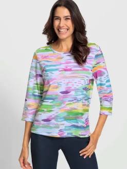 T-shirt imprimé entretien facile