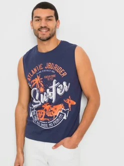 T-shirt imprimé motifs décontractés