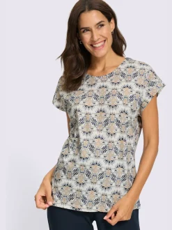 T-shirt imprimé pur coton