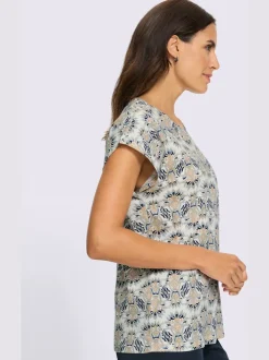 T-shirt imprimé pur coton