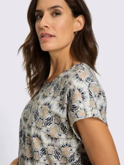 T-shirt imprimé pur coton