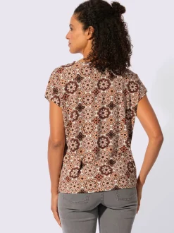 T-shirt imprimé viscose