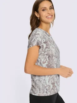 T-shirt imprimé viscose