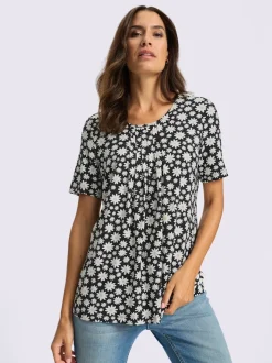T-shirt imprimé 95% viscose (ecovero)