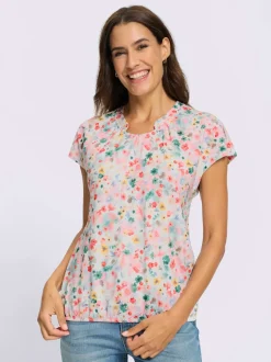 T-shirt imprimé 95% viscose (ecovero)