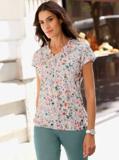 T-shirt imprimé 95% viscose (ecovero)