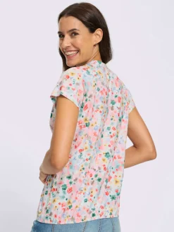T-shirt imprimé 95% viscose (ecovero)
