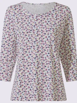 T-shirt imprimé 95% viscose (ecovero)