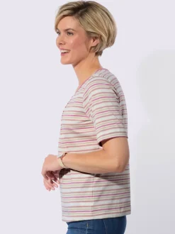 T-shirt joli motif à rayures