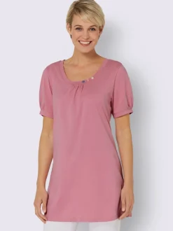 T-shirt long coupe longue affinante