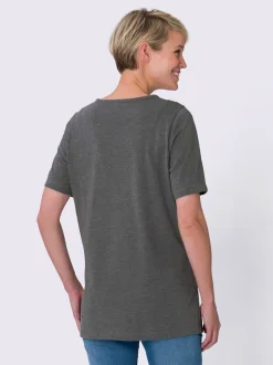 T-shirt long imprimé graphique