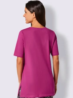 T-shirt long jersey fin