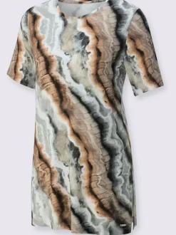 T-shirt long jersey fin