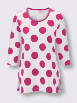 T-shirt long jersey fin