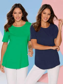 T-shirt long jolie coupe longue moderne