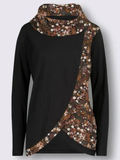 T-shirt long modèle affinant