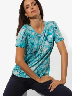 T-shirt à manches courtes avec viscose (ecovero)