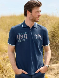 T-shirt à manches courtes bords-côtes confortables aux manches