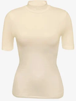 T-shirt manches courtes col montant