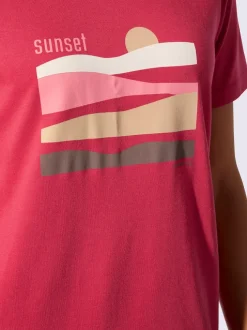 T-shirt à manches courtes 50% coton et 50% modal