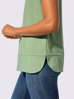 T-shirt à manches courtes coupe affinante