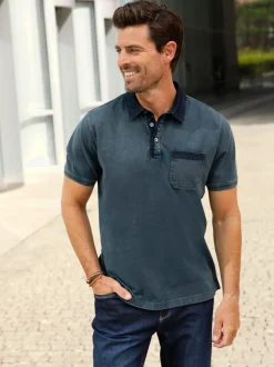 T-shirt à manches courtes détails jean mode