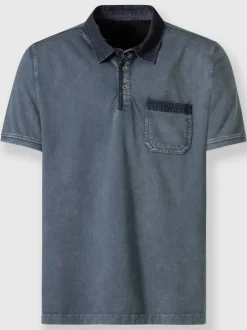 T-shirt à manches courtes détails jean mode