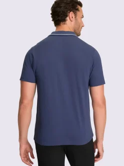 T-shirt à manches courtes glissière sur toute la longueur