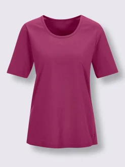 T shirt manches courtes jersey fin et coton extensible