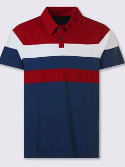 T-shirt à manches courtes larges rayures sportives