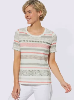 T-shirt à manches courtes mélange de viscose doux