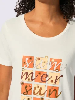 T-shirt à manches courtes 50% modal